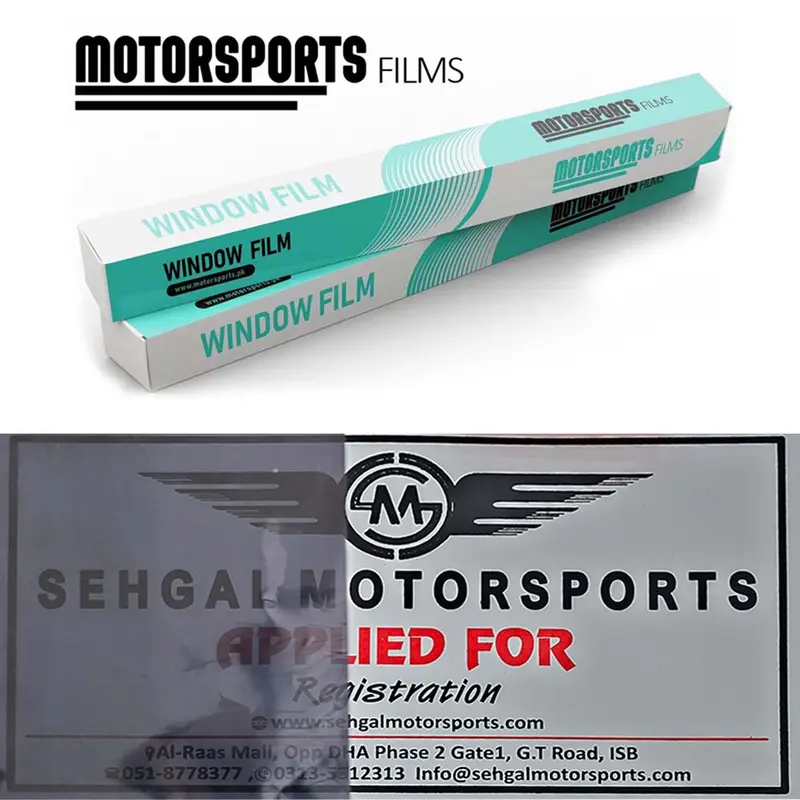 Motorsports Colored Window Film Silver Chrome (Nir N Bk 2080 020) 5