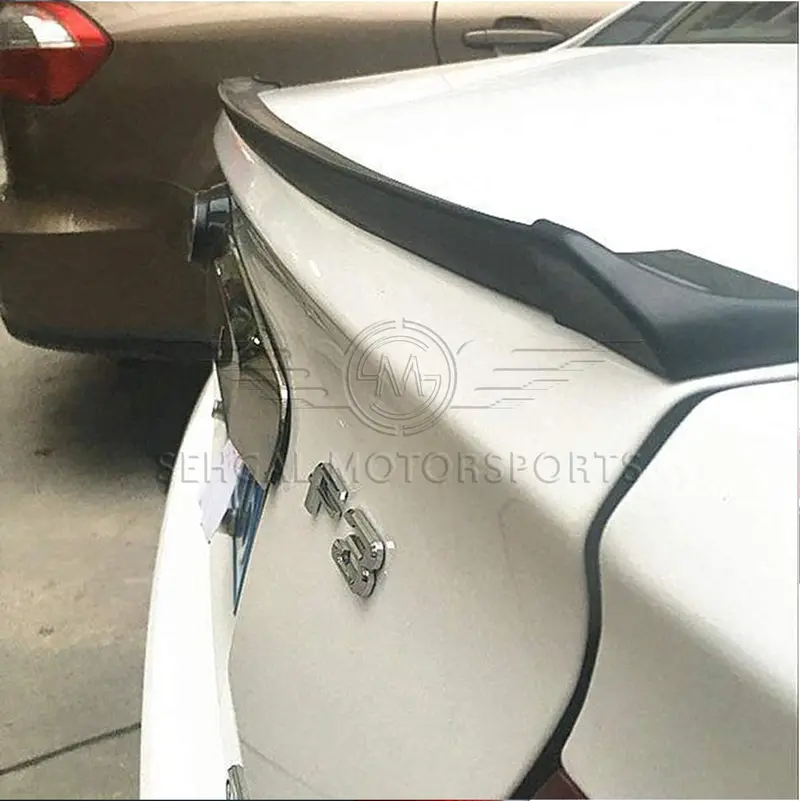 Motorsports Custom Flap Universal Car Trunk Spoiler 3.5Cm Wide Tail 2