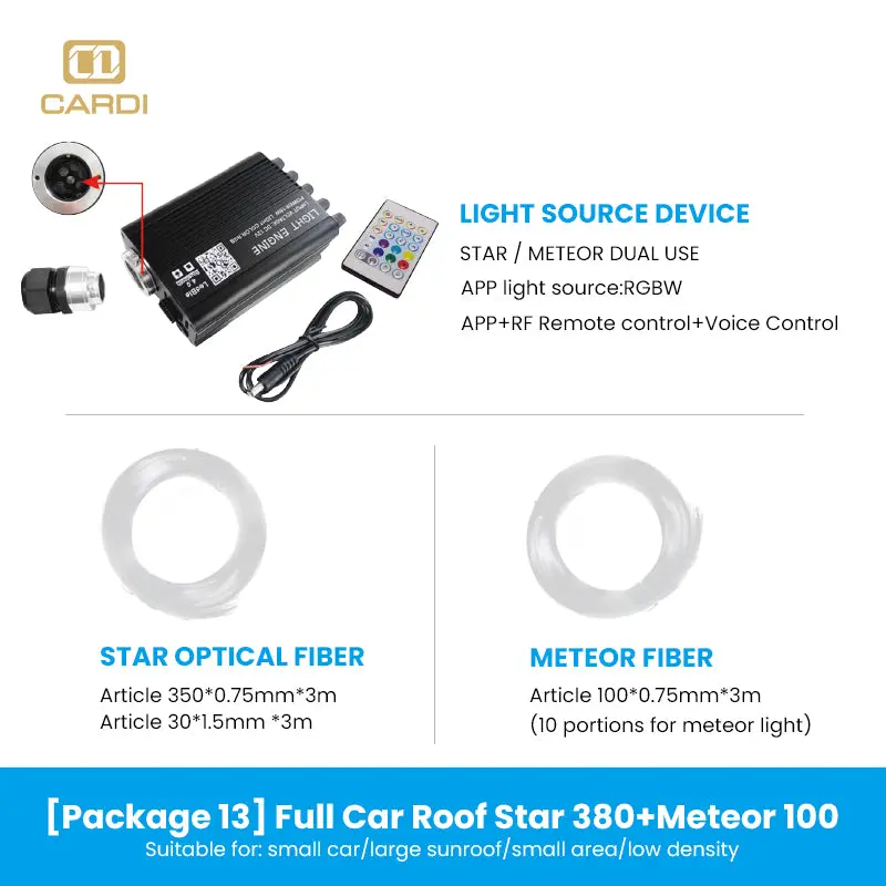 Motorsports Roof Star Light 1-Led Rgb (380+100)Pcs 1