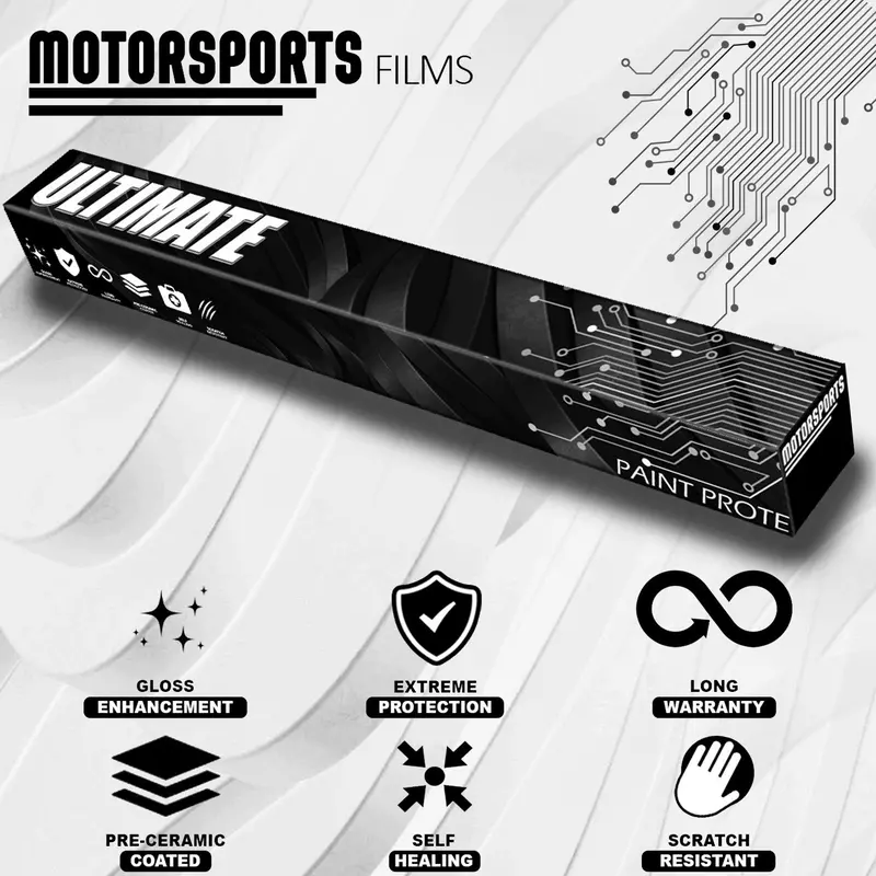 Motorsports Transparent Ppf Ultimate Series (Per Running Ft) 1