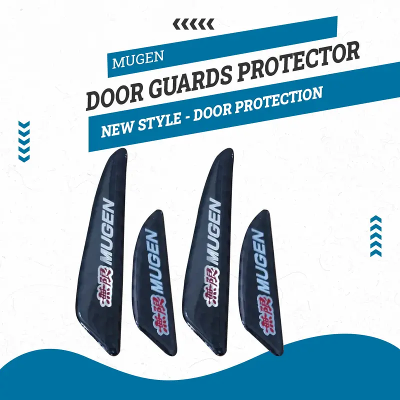 Mugen Door Guards Protector - Door Protection | Edge Protection Anti-Scratch Buffer Strip 1