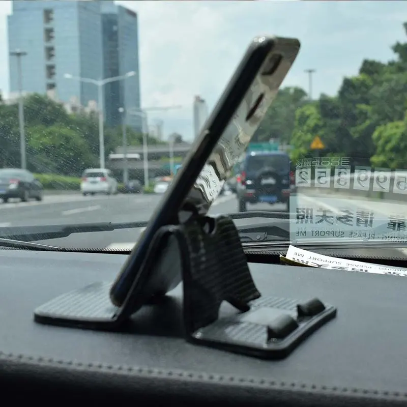 Multi-Functional Anti-Skid Mat Mobile Phone Holder - Black A70327 2