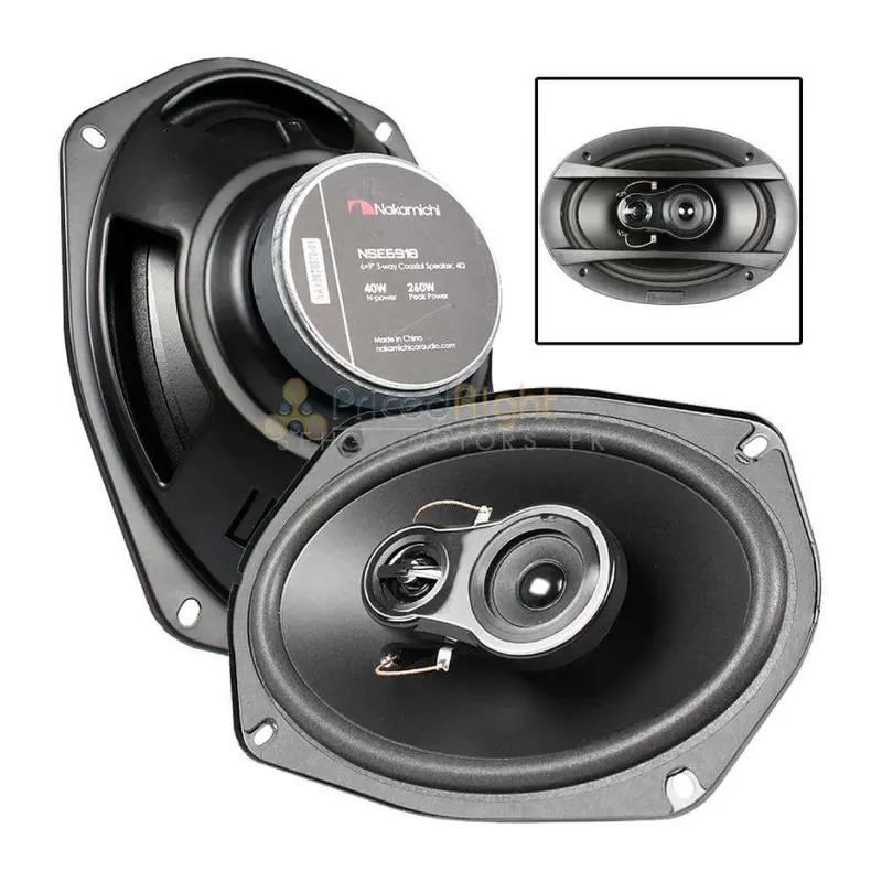 Nakamichi 3 Way Coaxial Speakers - Ns6918 2