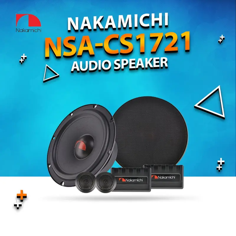 Nakamichi Car Audio Speaker 6.5 Inches Nsa-Cs1721 1