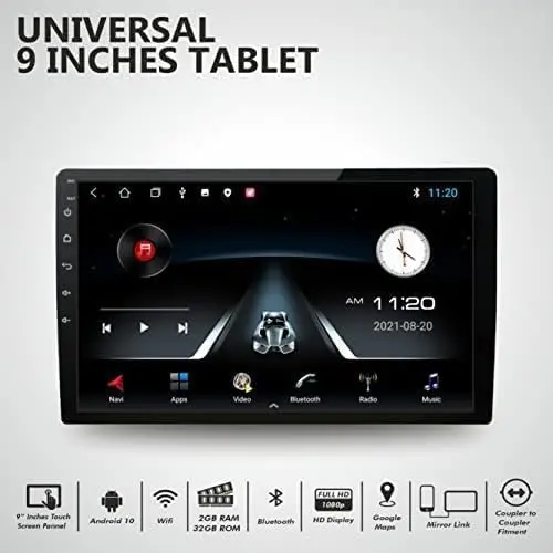 Nakamichi Nam5240 Android Tab 2+32Gb 9" Inch 1