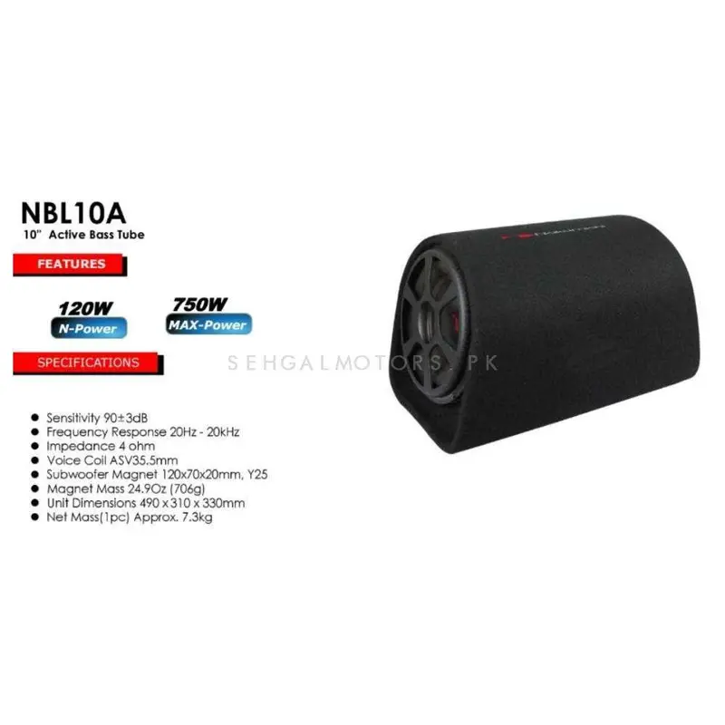 Nakamichi Nbl10a 120W Bass Tube 2