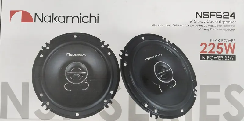 Nakamichi Nsf624 6 Inch 2-Way Speakers 1