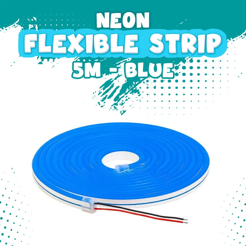 Neon Flexible Strip 5M - Blue 1