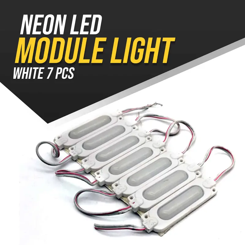 Neon Led Module Light White 7 Pcs Design B 1