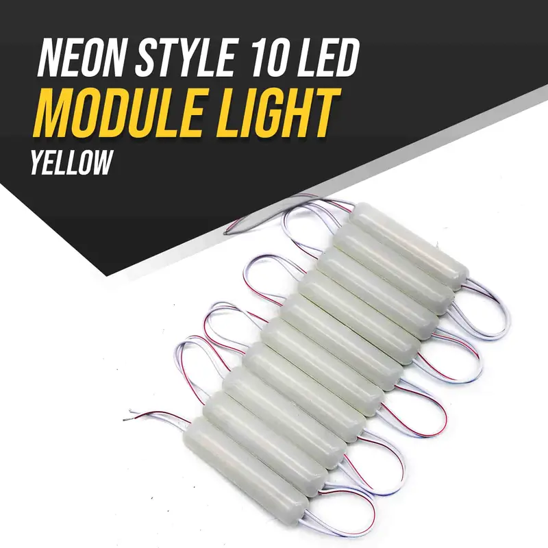 Neon Style 10 Led Module Light Yellow 1
