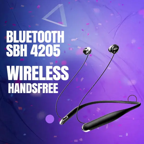 New Bluetooth Wireless Handsfree Sbh 4205 - Earbuds | Earphones | Stereo Ear Phone 1