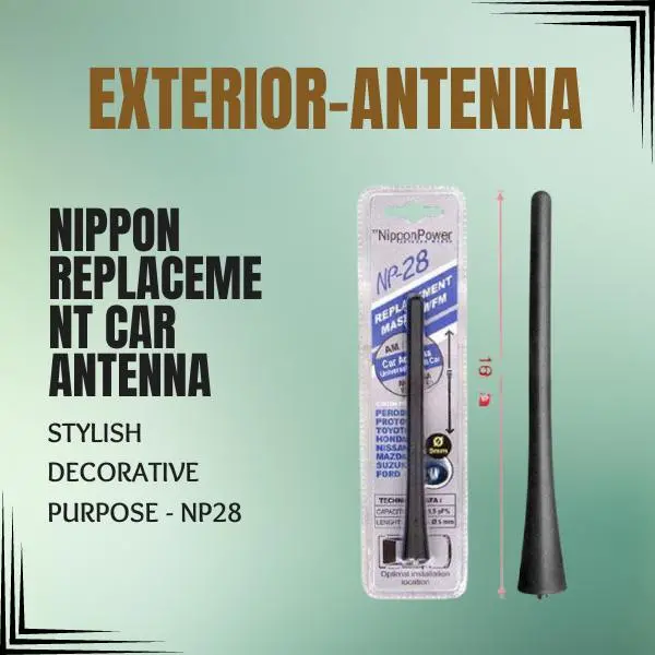 Nippon Replacement Car Antenna Stylish Decorative Purpose - Np28 1