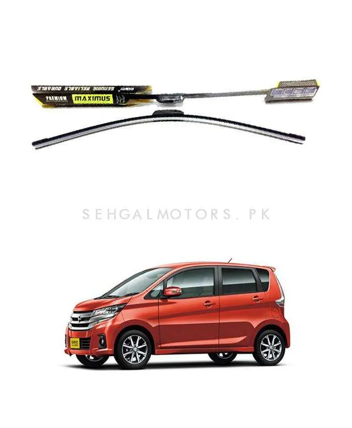 Nissan Dayz Maximus Premium Silicone Wiper Blades 2013 - 2019 1