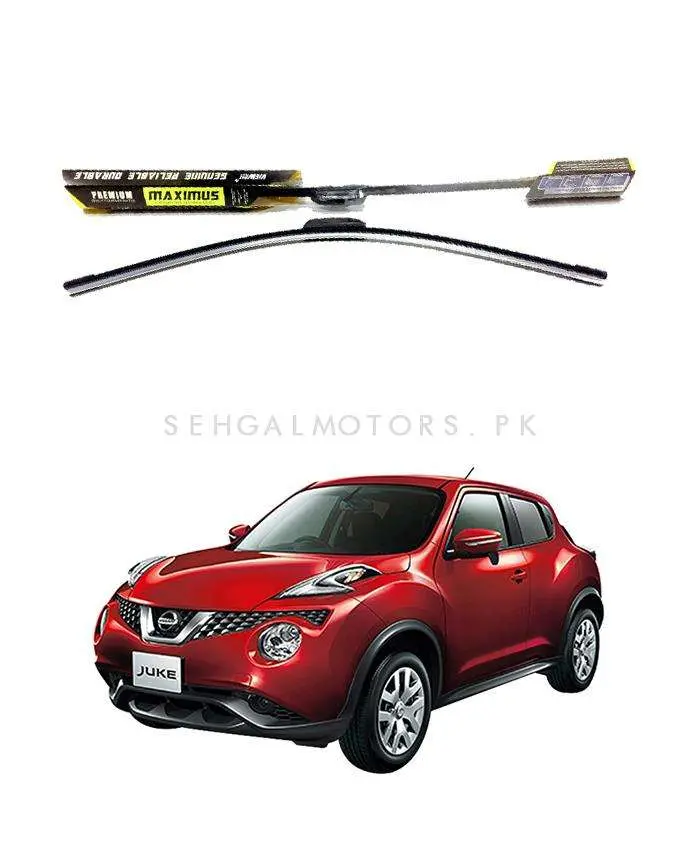 Nissan Juke Maximus Premium Silicone Wiper Blades 2010 - 2018 1