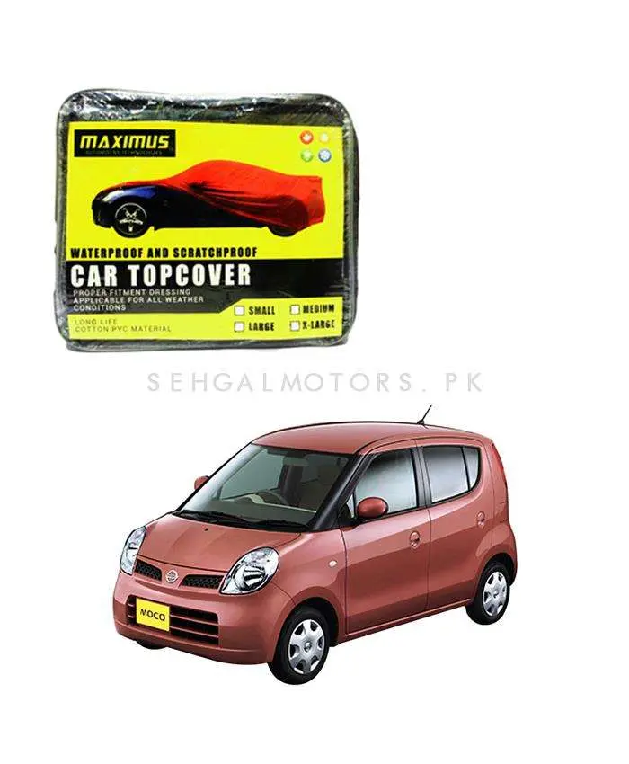 Nissan Moco Maximus Non Woven Car Top Cover 2006-2011 - - Scratchproof And Waterproof - Without Belt 2