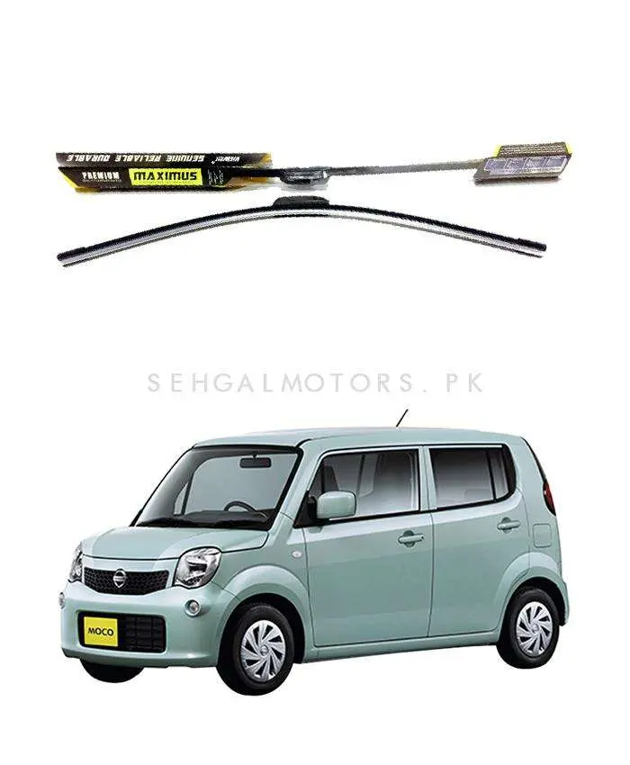 Nissan Moco Maximus Premium Silicone Wiper Blades - Model 2011-2017 1