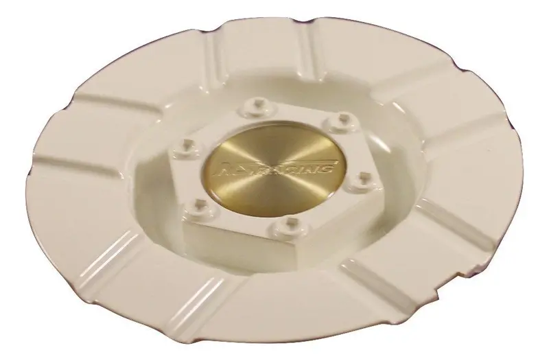 Ns Racing White Custom Wheel Center Cap Set Of 4 Pn: Mt25-770 Hede S1050-2500W 1
