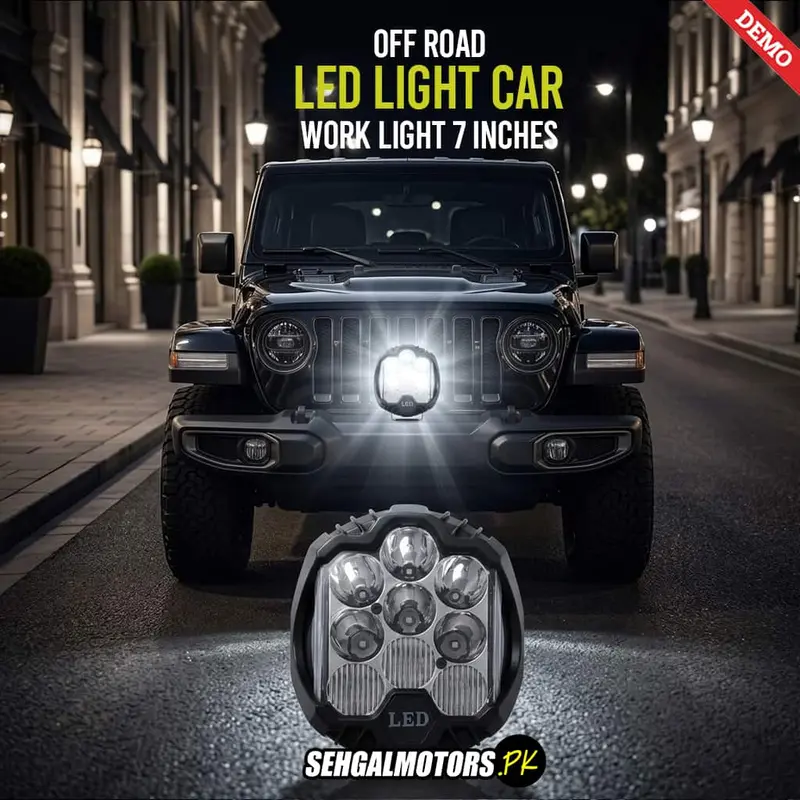 Off Road Led Light Car Led Work Light 7 Inches - With Good Heat Dissipation 1