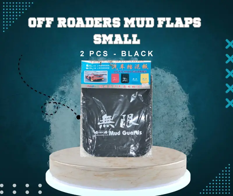 Off Roaders Mud Flaps For Sedan And Hatchback Small 2 Pcs 1