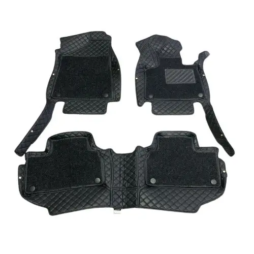 Omoda E5 9D Floor Mats Black With Black Grass 3Pcs 2025 - 2026 2