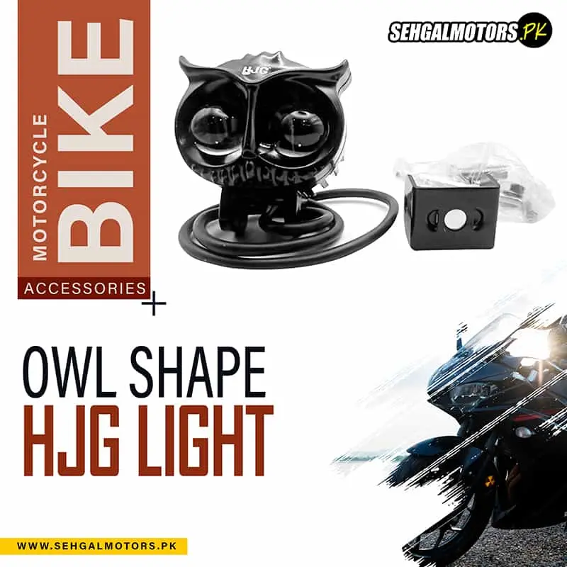 Owl Shape Hjg Light Motorcycle Bike 1