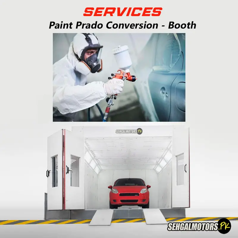 Paint Prado Conversion - Booth 1