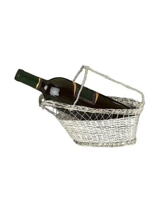 Panier Verseur En Métal Tressé - Vinum 1
