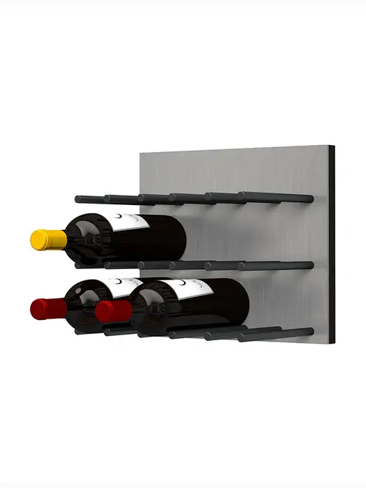 Panneau De 12 Pouces Pour 9 Bouteilles, Série Fusion St - Ultra Wine Rack 7