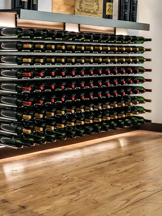 Panneau De 48 Pouces Pour 12 À 36 Bouteilles, Série Fusion Hz - Ultra Wine Rack 21
