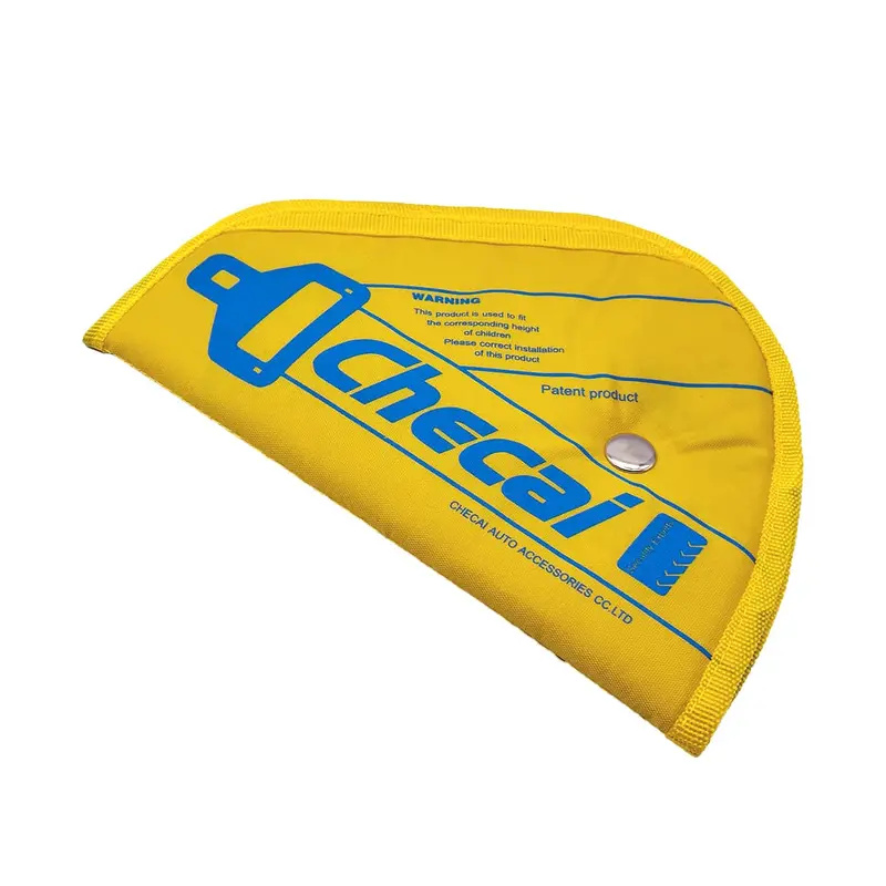 Parachute Fabric Soft Safety Belt Cover Small Size Each - Yellow 1