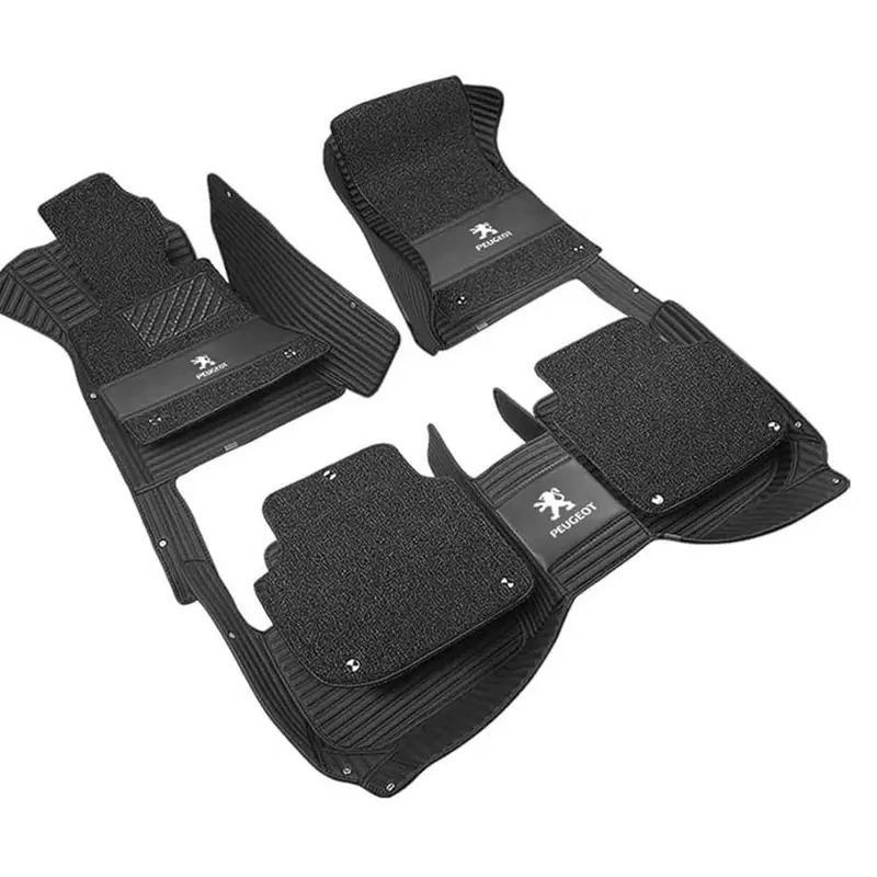 Peugeot 2008 10D Floor Mat Black Model 2022-2023 1