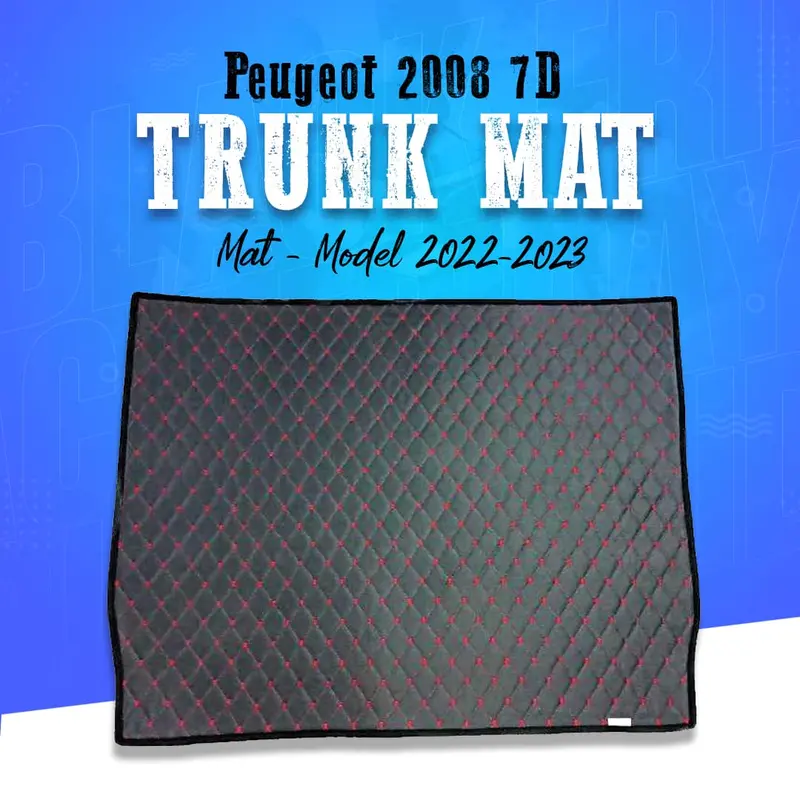 Peugeot 2008 7D Car Trunk Mat 2022 - 2025 1