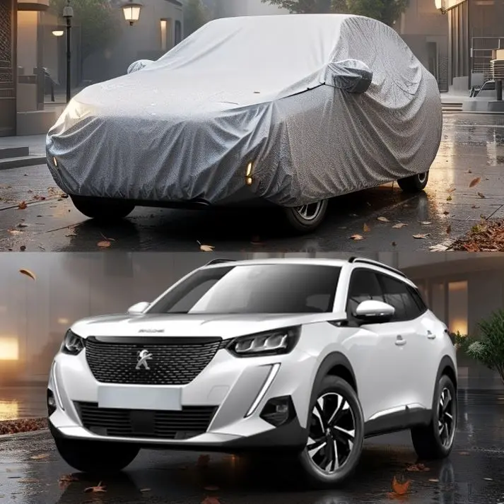Peugeot 2008 Maximus Non Woven Car Top Cover 2019 - 2025 - - Scratchproof And Waterproof - Without Belt 1