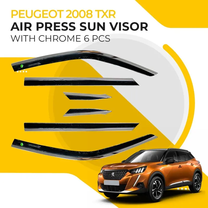 Peugeot 2008 Maximus Txr Air Press Sun Visor With Chrome 2022 - 2025 1