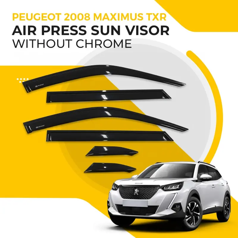 Peugeot 2008 Maximus Txr Air Press Sun Visor Without Chrome 2022 - 2025 1