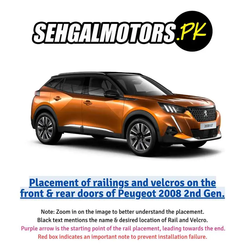 Peugeot 2008 Retractable Curtains Custom Fit 2022 - 2025 - - Sunshades - Parda 2