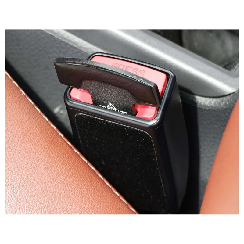Peugeot Mini Metal Seat Belt Clip Black - Pair 2