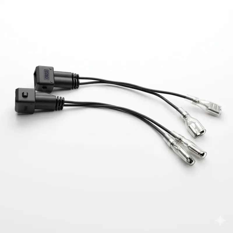 Pgt Oem Durable Horn Wiring Grip Adapter Pair Os13 1