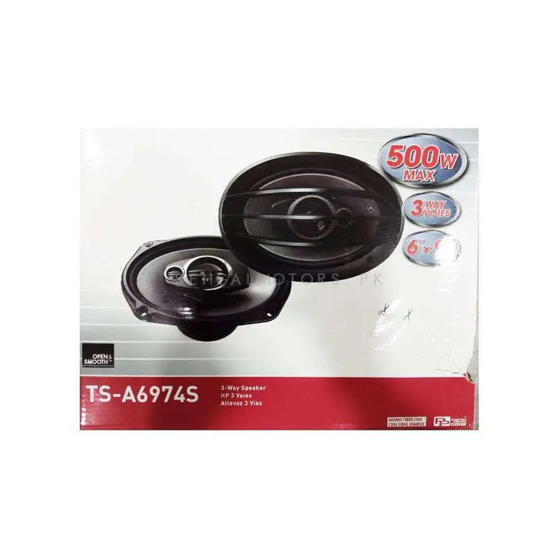 Pion 3 Way Speakers 500W 6"X9" Ts - A6974s 2
