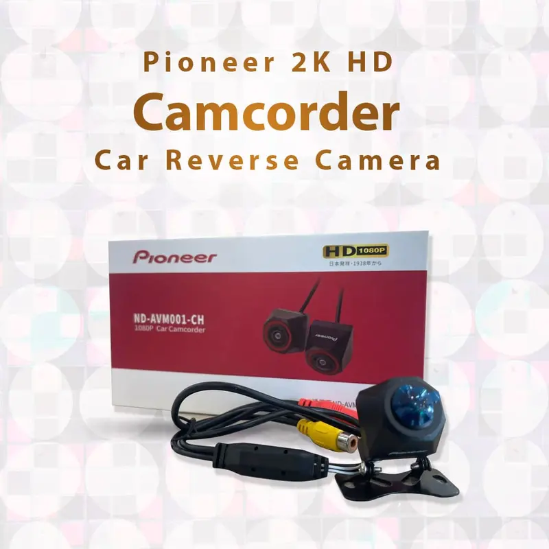 Pioneer Camcorder Car Reverse Camera 2K Hd Nd-Avm001-Ch - Resolution 1080P 1