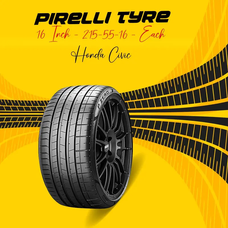 Pirelli Tyre 16 Inch - Each - Honda Civic 1