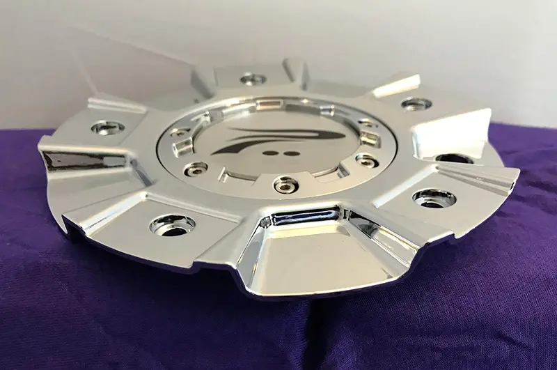 Platinum Chrome Custom Wheel Center Cap Set Of 4 Pn: 89-9499 2