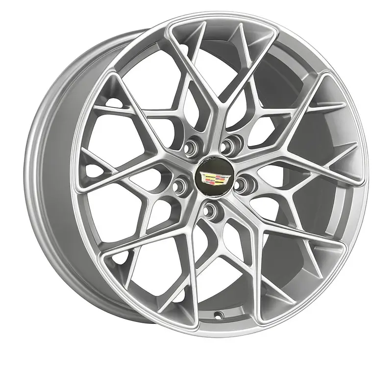 Platinum Silver Stash 19" X 8.5" Set Of 4 Wheels 5X120 1