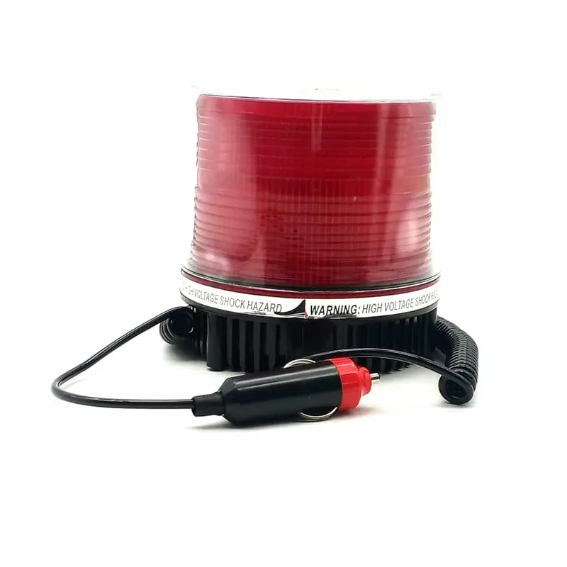 Police Car Roof Revolving Red Magnet Flasher Led 12V 2
