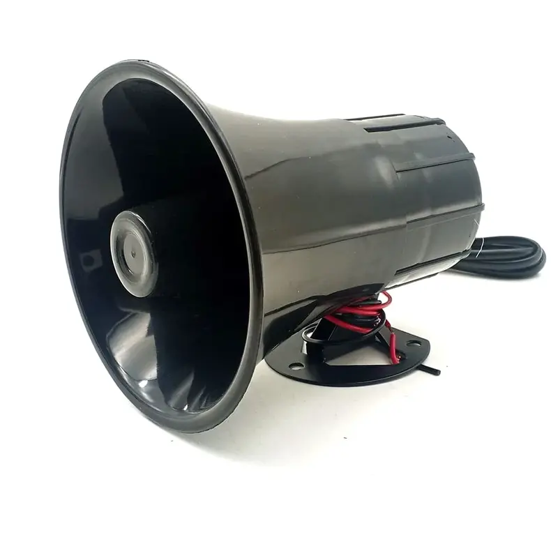 Police Emergency Electric Loud Siren With Mic 3 Tone 2
