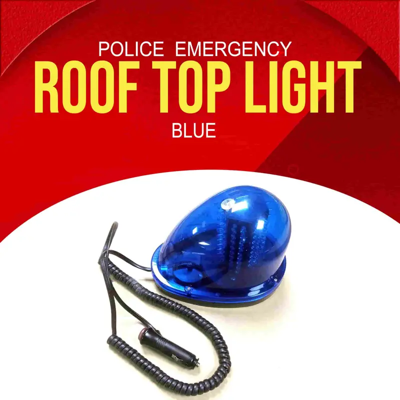 Police Emergency Roof Top Light - Blue 1
