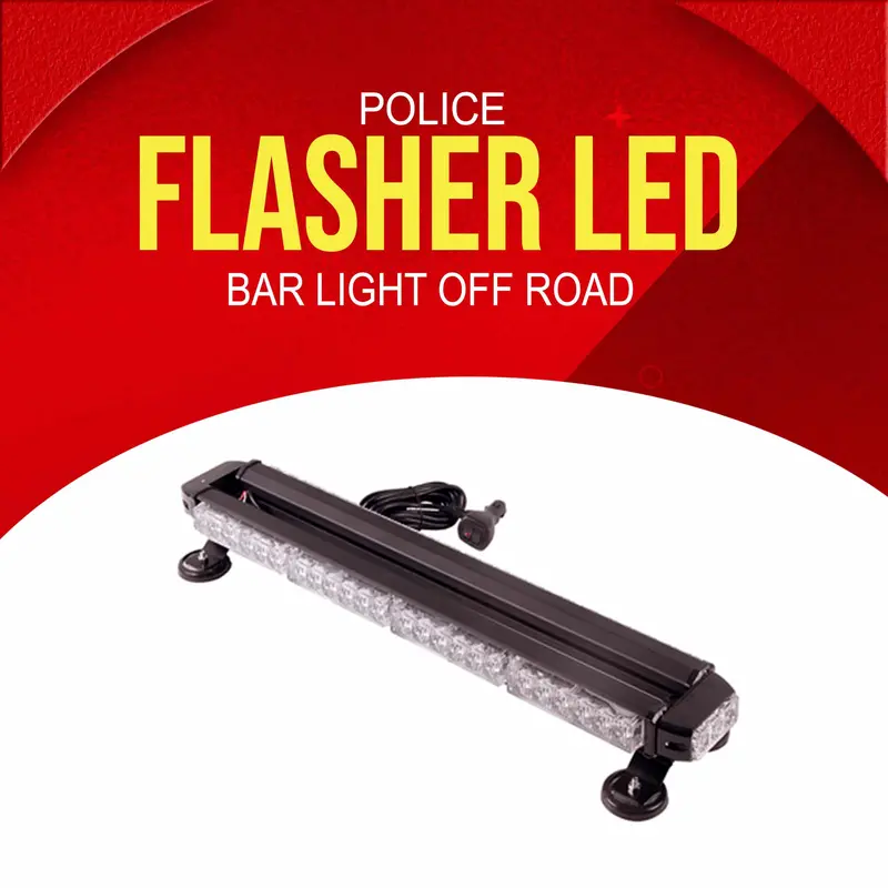 Police Flasher Led Bar Light Off Road 1