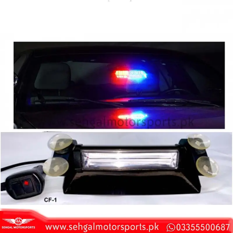 Police Flasher Light For Dashboard/Windscreen (Small) 1