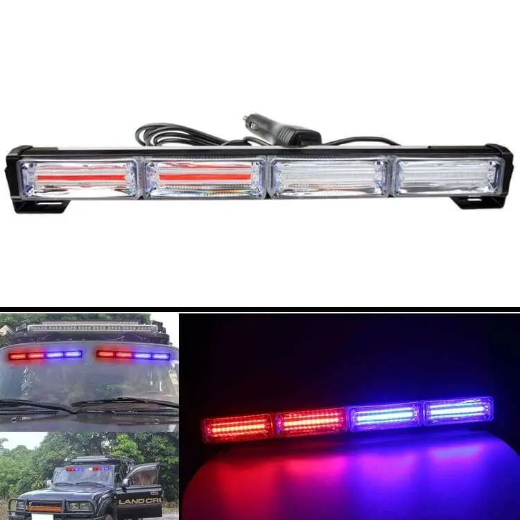 Police Red & Blue Led Wired Flasher Light (18 Inches) 2
