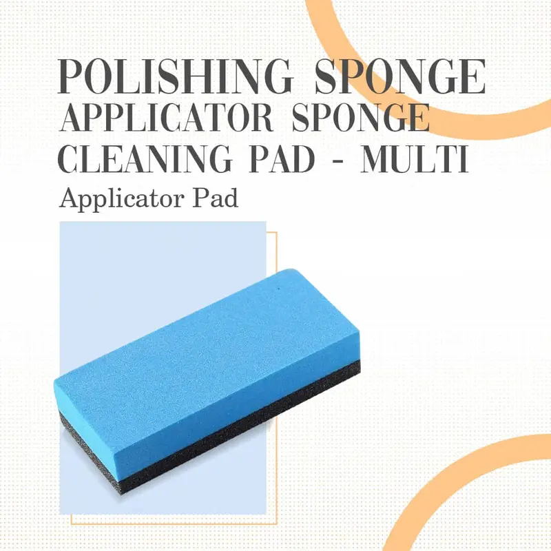 Polishing Sponge Applicator Sponge Mfc-68 - Cleaning Pad - Multi | Pad For Coatings And Plastic Restorers 1